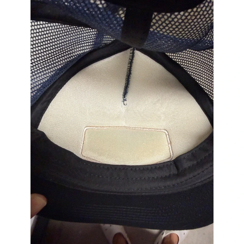 O'Neill Navy Blue Surf Wear Snapback Mesh Rope Trucker Hat‎